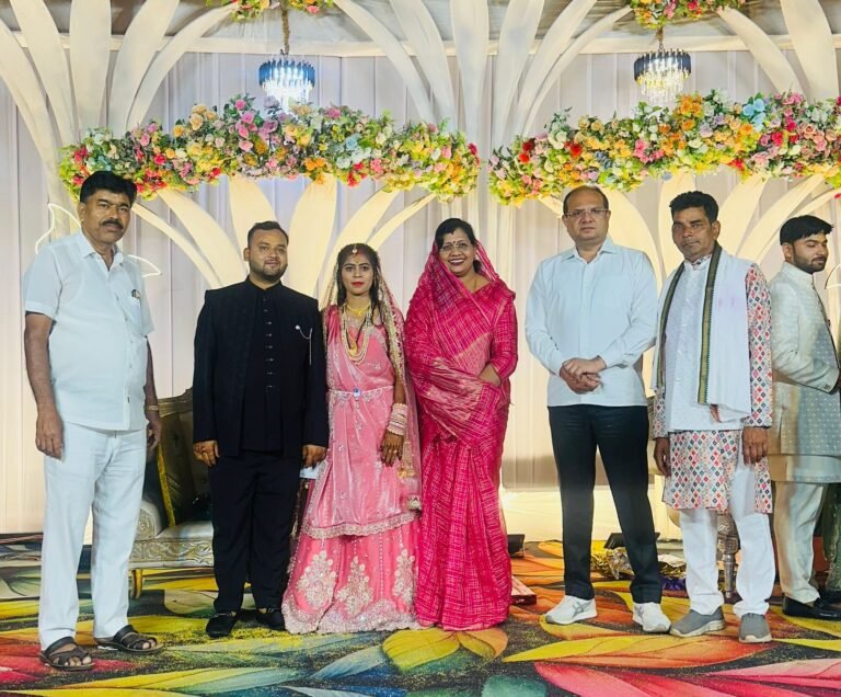 गुरूर: अरमरीकला में संपन्न हुआ शुभ विवाह समारोह, जनप्रतिनिधियों ने नवदंपति को दिया आशीर्वाद